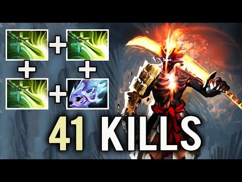 SUPER SAIYAN 3x Butterfly CRAZY 41 Kills Mind_Control Juggernaut 7k Party Gameplay Dota 2