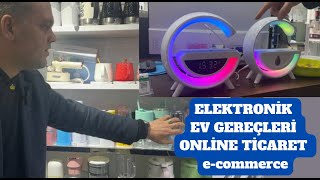ONLINE ticaret ELEKTRONİK ev gereçleri e-commerce electronic home gadg