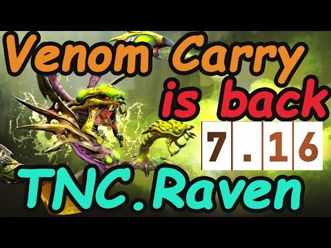 TNC.Raven Venomancer Carry is back !!! vs inYouredreaM [Luna] SeaTop1Rank | Dota2 7.16