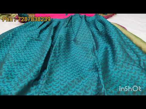 Half - Pattu fabric tops for 350/- only