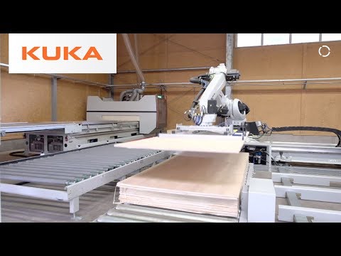 Advanced Robot Automation in Wood Processing – KUKA KR QUANTEC | Product Video | KUKA