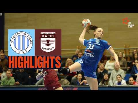 HC Lokomotiva Zagreb 🆚 CS Rapid Bucuresti | HIGHLIGHTS | EHF European League Women 2025/26