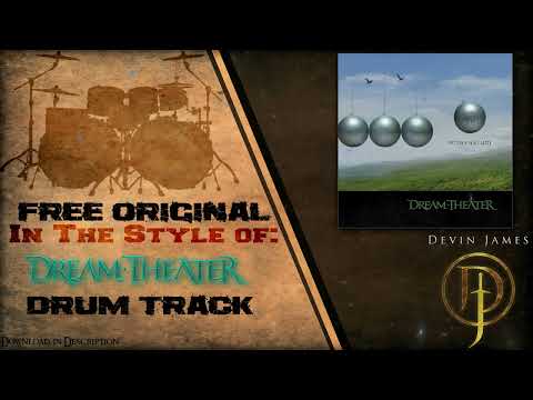 Dream Theater Style Prog Metal Drum Track | 170 BPM | Free WAV Download