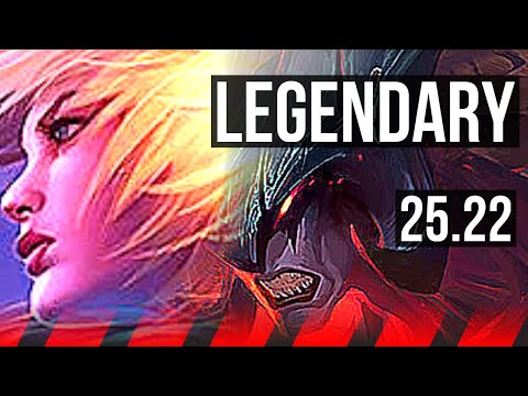RIVEN vs AATROX (TOP) | Legendary, Rank 14 Riven | KR Master | 25.22