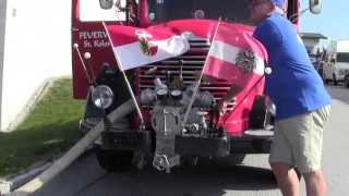 preview picture of video 'Obertrum: Bauernherbst 2013, Feuerwehr-Oldtimer, #9'