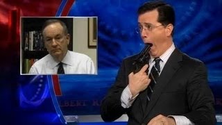 Stephen Colbert Pissed Off Bill O'Reilly (on O'Reilly's show!) Unedited Version