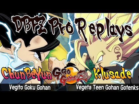 DBFZ ChunBeYun vs Klusade [Dragon Ball FighterZ] Pro replays