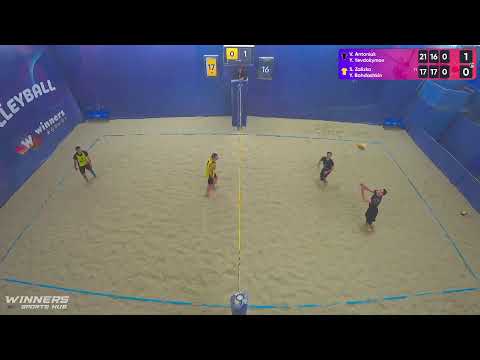 16:55 V. Antoniuk / Y. Yevdokymov - S. Zalizko / Y. Bohdashkin 30.01.2023 | Winners Beach Volleyball