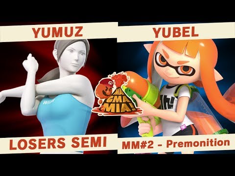 Yumuz (Wii Fit Trainer) vs Yubel (Inkling) - LOSERS SEMI - MAGMA MIA! #2 Premonition