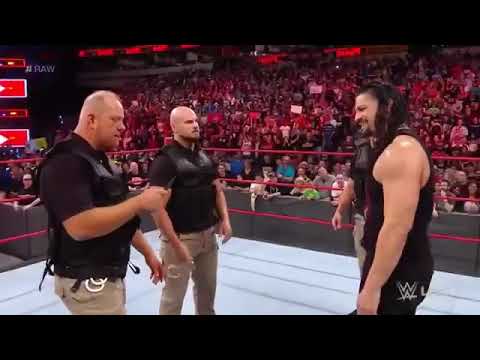 Roman Reigns is brutally ambushed by Brock Lesnar: Raw, March 19, 2018