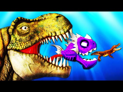 DINOSAUR SHARK vs EVERY FISH