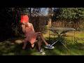A Girl In Pantyhose Reading In The Garden