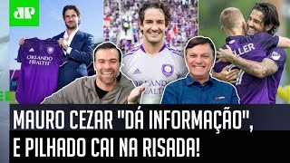 ‘Eu dou uma informação e você ri?’; veja o que Mauro Cezar falou que Pilhado achou engraçado
