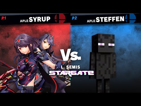 STARGATE #1 | Syrup (Pyra/Mythra) vs Steffen (Steve) Losers Semis