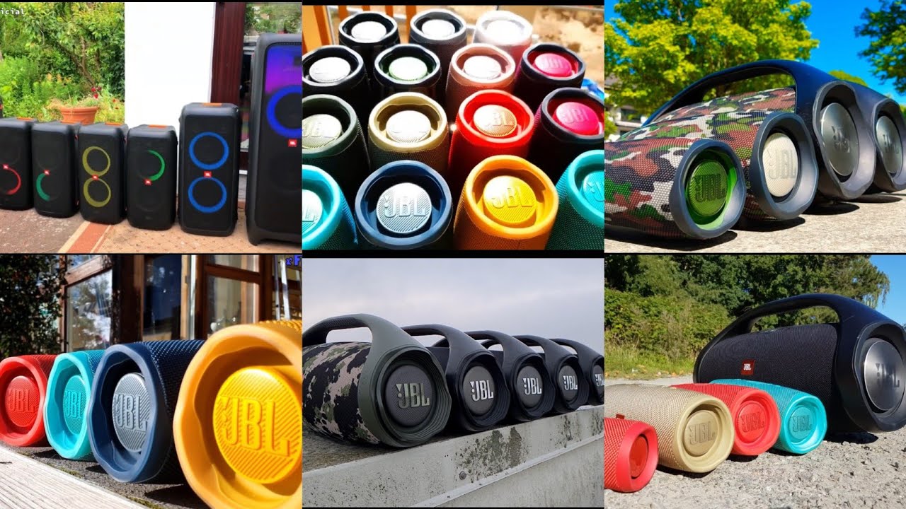 LOTS of JBL speakers BASS test COMPILATION !!! 😱