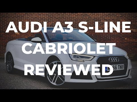 Used 2016 Audi A3 1.4 TFSI S-Line Cabriolet Review Video For Sale by Small Cars Direct, Hampshire