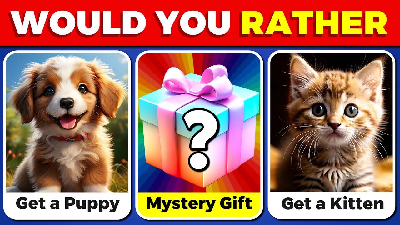 Would You Rather...? MYSTERY Gift Edition 🎁🎲❓