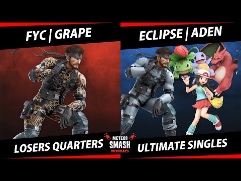 Meteor Smash Monday #1 | Losers Quarters | FYC | Grape vs Eclipse | Aden