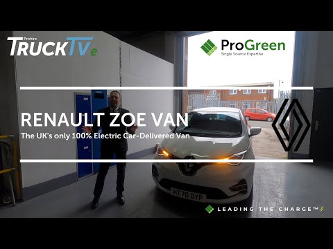 ProGreen - Renault Zoe Van ZE - Range, Payload & Power! ⚡