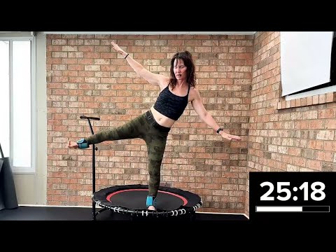 How To Get A Bad-ass Body With A Trampoline At Home Workout Routine!