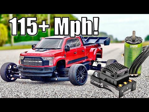FASTEST Big Rock 6s 115 Mph! Castle Cobra 5!