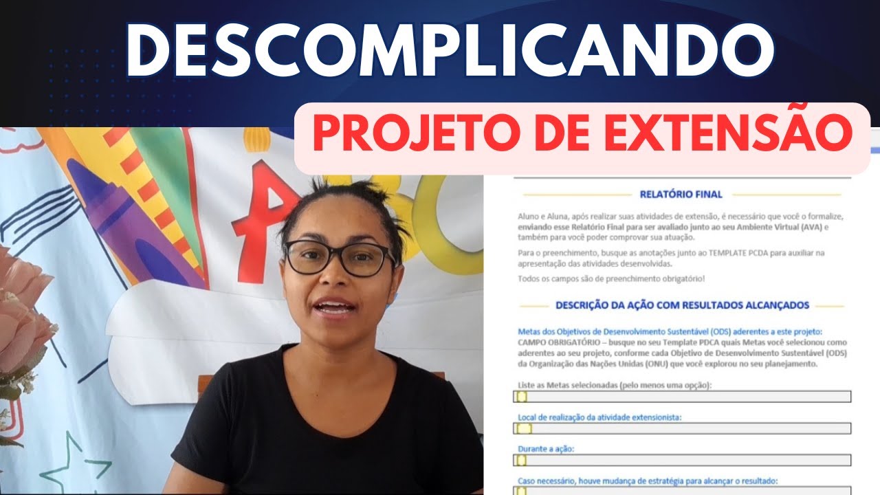 ASSISTA E REALIZE SEU PROJETO DE EXTENSÃO (dicas/exemplo)