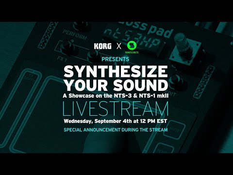 Synthesize Your Sound: KORG x Sinevibes Showcase on the NTS-3 and NTS-1 mkII