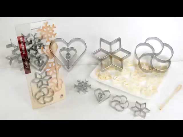 Vidéo teaser pour Rosette waffle maker DELÍCIA, 4 pcs