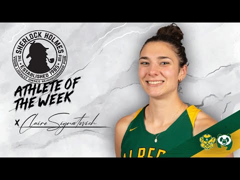 Claire Signatovich: Sherlock Holmes Athlete of the Week