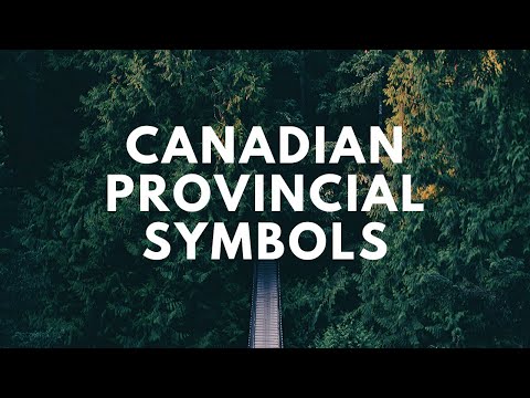 Canadian Provincial Symbols
