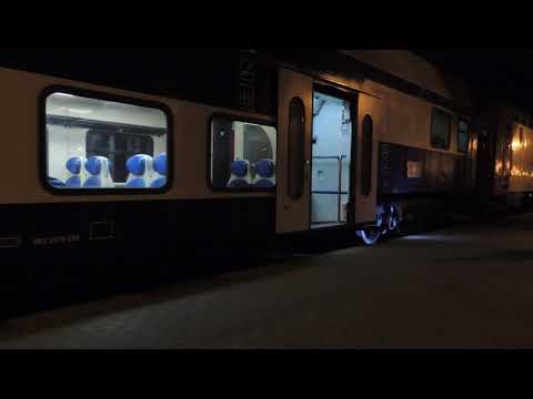 Plecarea unui tren din Gara Iași Nord