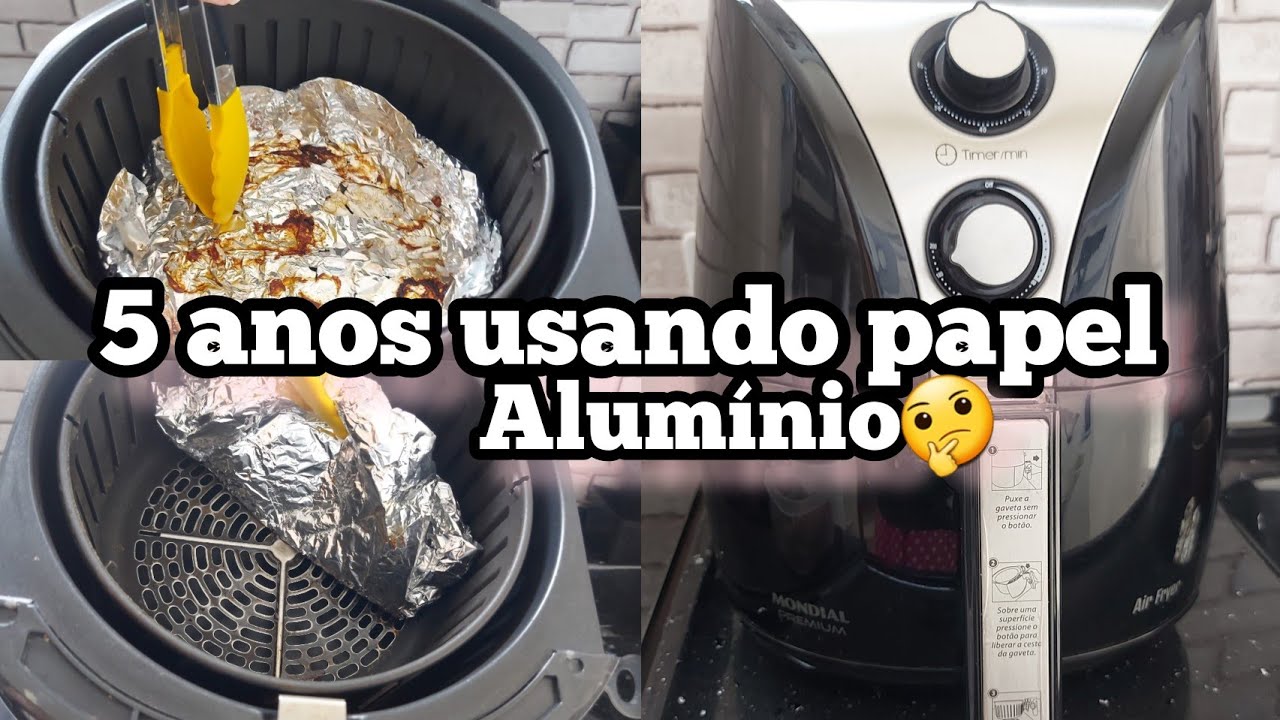 Watch Now COMO USAR PAPEL ALUMINIO NA AIR FRYER DE FORMA CORRETA COMO USAR PAPEL ALUMINIO NA AIR FRYER DE FORMA CORRETA