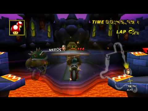 [MKWii] Bowser's Fiery Fortress Gold Star