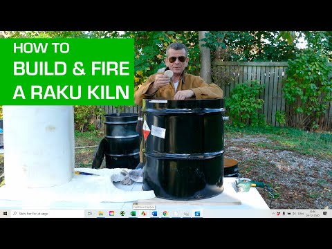 14. Raku - How to Build and Fire a Raku Kiln
