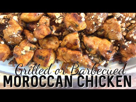 How to Make BBQ Moroccan Chicken in the Oven
