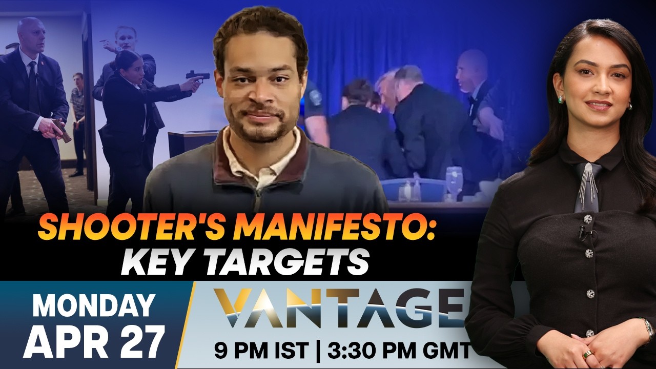 Washington Shooter’s Manifesto Out; What’s in It? | Vantage on Firstpost | N18G | 4K