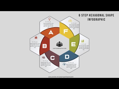 32.Create 6 Step hexagonal shape infographic|Powerpoint Infographics|Graphic Design|Free Template