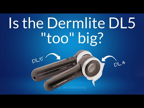 Is the Dermlite DL5 "too" big?