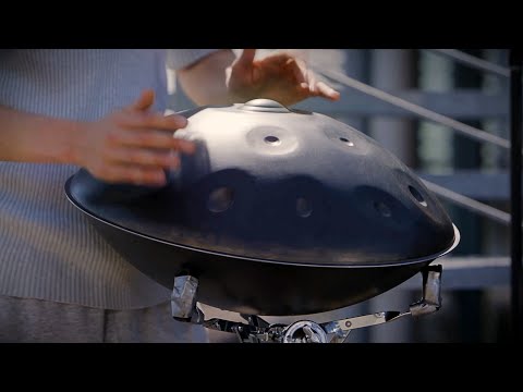 Handpan video concert on rooftop in Krefeld - part 3/3 - Mystic Flow - Fabian Küpper, Yishama