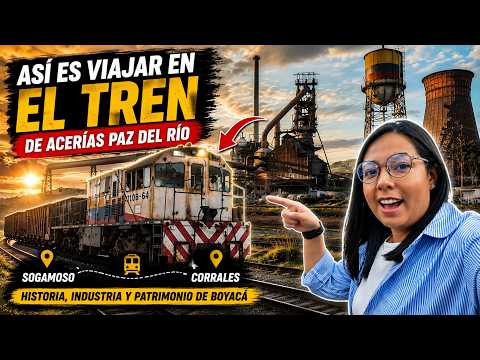 Entramos en TREN a la ACERIA más IMPORTANTE DE COLOMBIA | Un recorrido que POCOS CONOCEN
