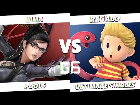 Glitch 6 SSBU - Lima (Bayonetta) VS Regalo (Lucas) Smash Ultimate Pools