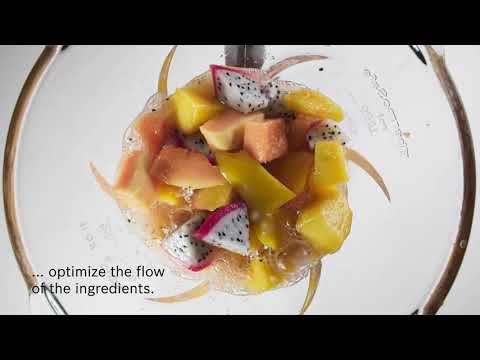 Bosch MMB6141B Series 4, Trintuvas, VitaPower Serie | 4, 1200 W, Juoda video
