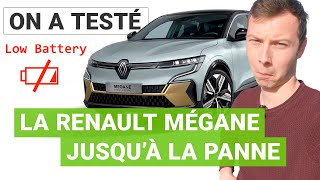 Jusqu’où peut aller la Renault Megane électrique avec une seule charge ?