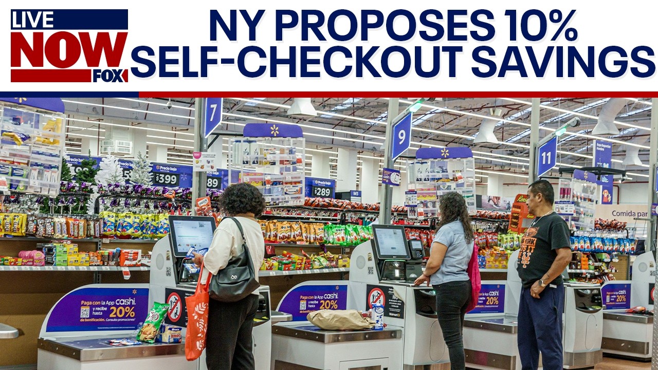New York lawmakers propose 10% discount for self-checkout shoppers