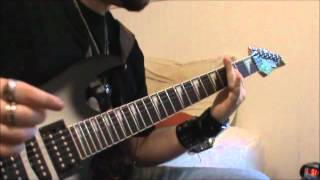 No Rabbit in the Hat by Wednesday 13 Rhythm Guitar Cover