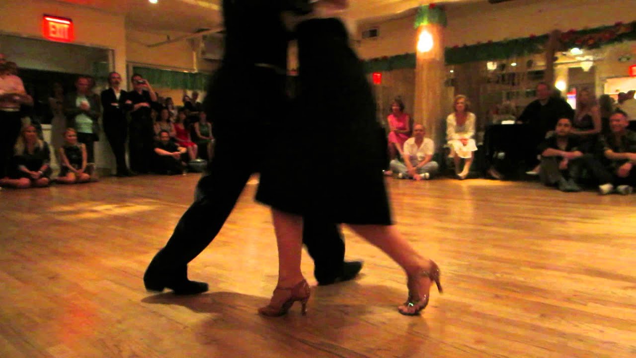 Claudio Villagra and Helena Fernandez @ Tango Nocturne NYC 2015 performance 2