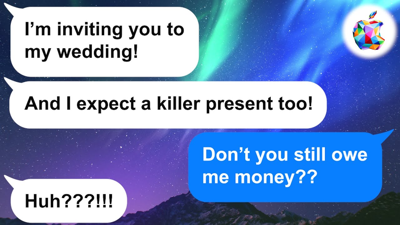 【Apple】My sister thought I would give her $30K as a gift... for her wedding to my ex-husband! LOL