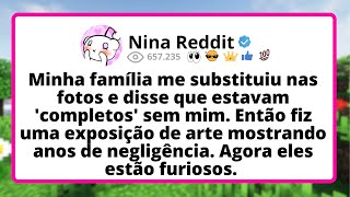 Minha FAMÍLIA me substituiu nas fotos e disse que ESTAVAM 'completos' sem mim. ENTÃO fiz uma...