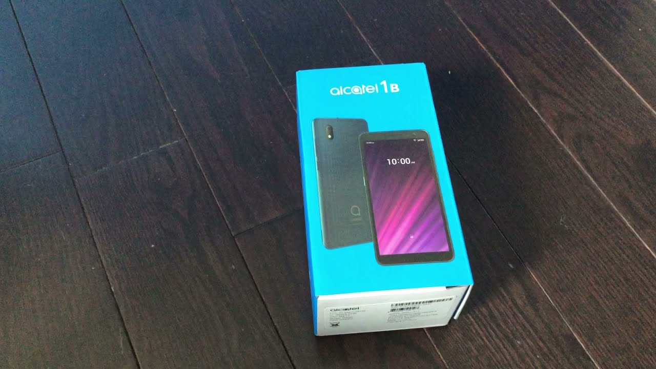 Alcatel 1B Android Phone Unboxing And Configuration
