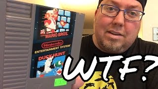 Looking Inside this WEIRD Super Mario / Duck Hunt NES Game